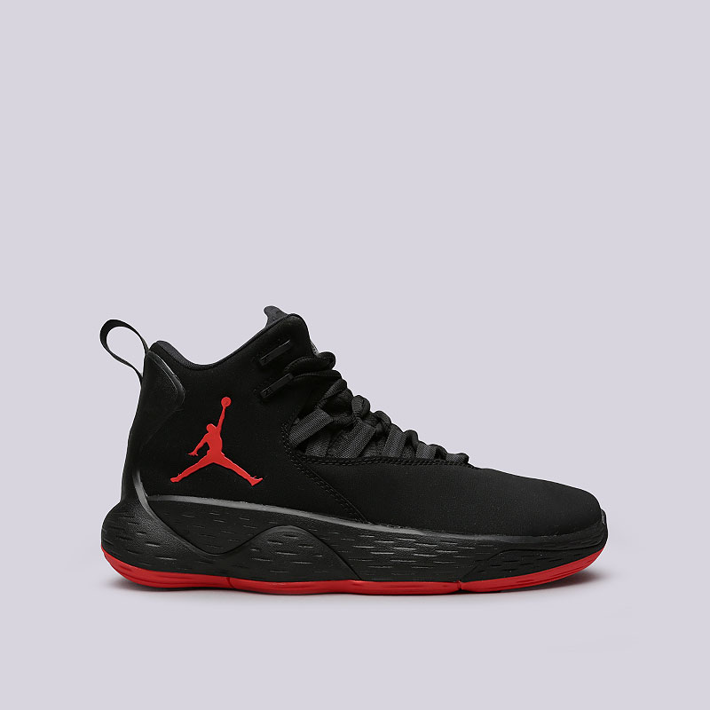 мужские черные баскетбольные кроссовки Jordan Super.Fly MVP AR0037-060 - цена, описание, фото 1
